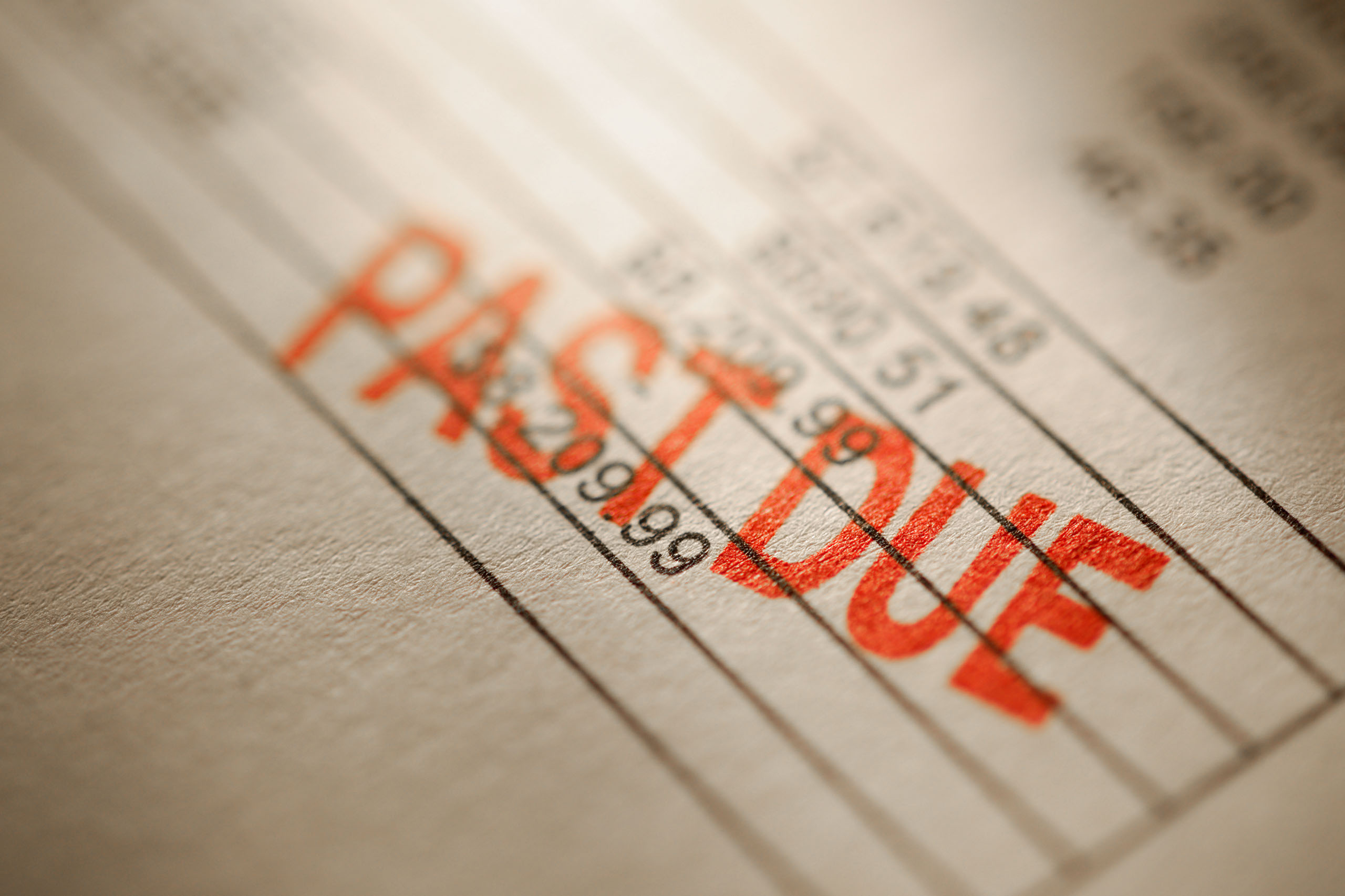 Past Due Debtors
